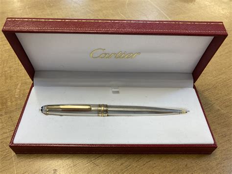 cartier mont blanc|montblanc vs Cartier pens.